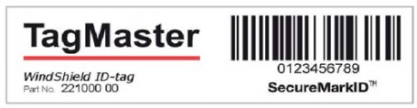 Windshield ID-tag EPC Gen2
