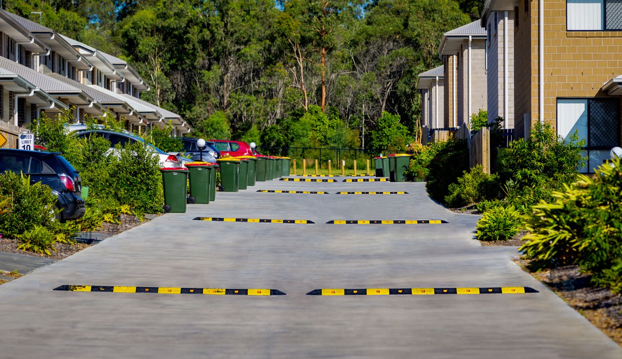Rubber Speed Humps & Steel Speed Humps