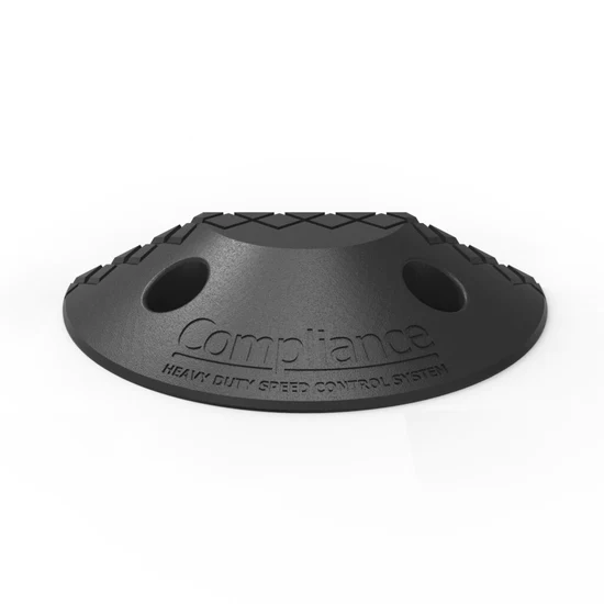 Compliance Heavy Duty Polyethylene Speed Hump Body 250mm - LLDPE - Black